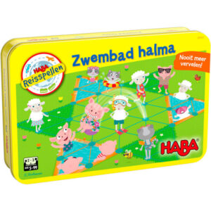 HABA reisspel Zwembad Halma