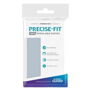 Ultimate Guard Precise Fit Sleeves Resealable (100 stuks)