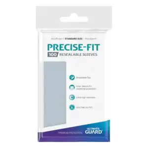 Ultimate Guard Precise Fit Sleeves Resealable (100 stuks)