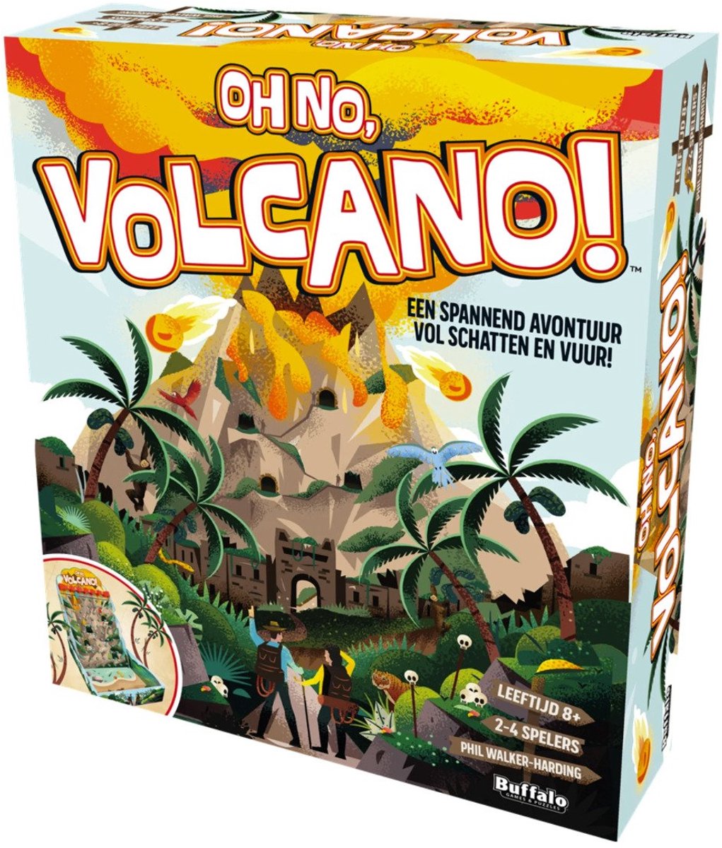 Oh No Volcano! bordspel