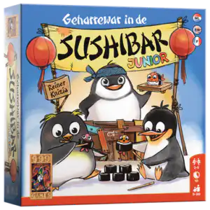 Geharrewar in de Sushibar Junior