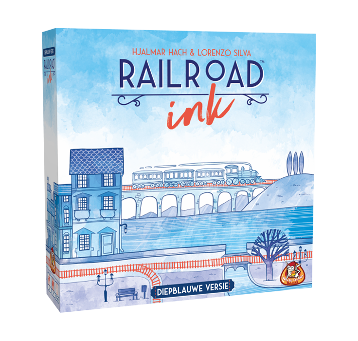 Railroad Ink Diepblauw