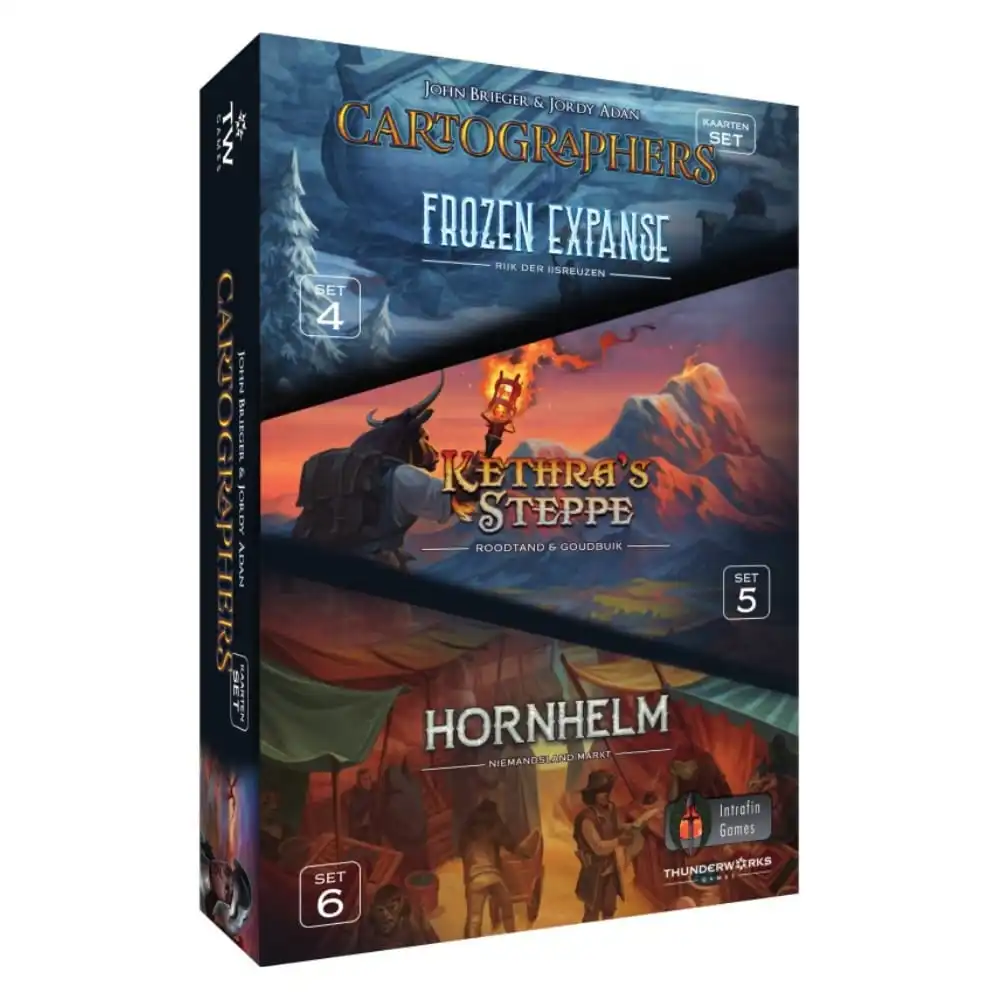 Cartographers Mappack 2 kaartspel