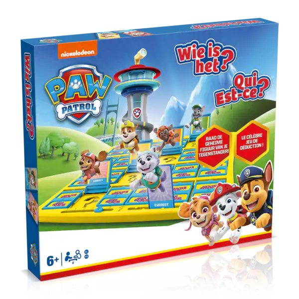 Wie is het? Paw Patrol bordspel
