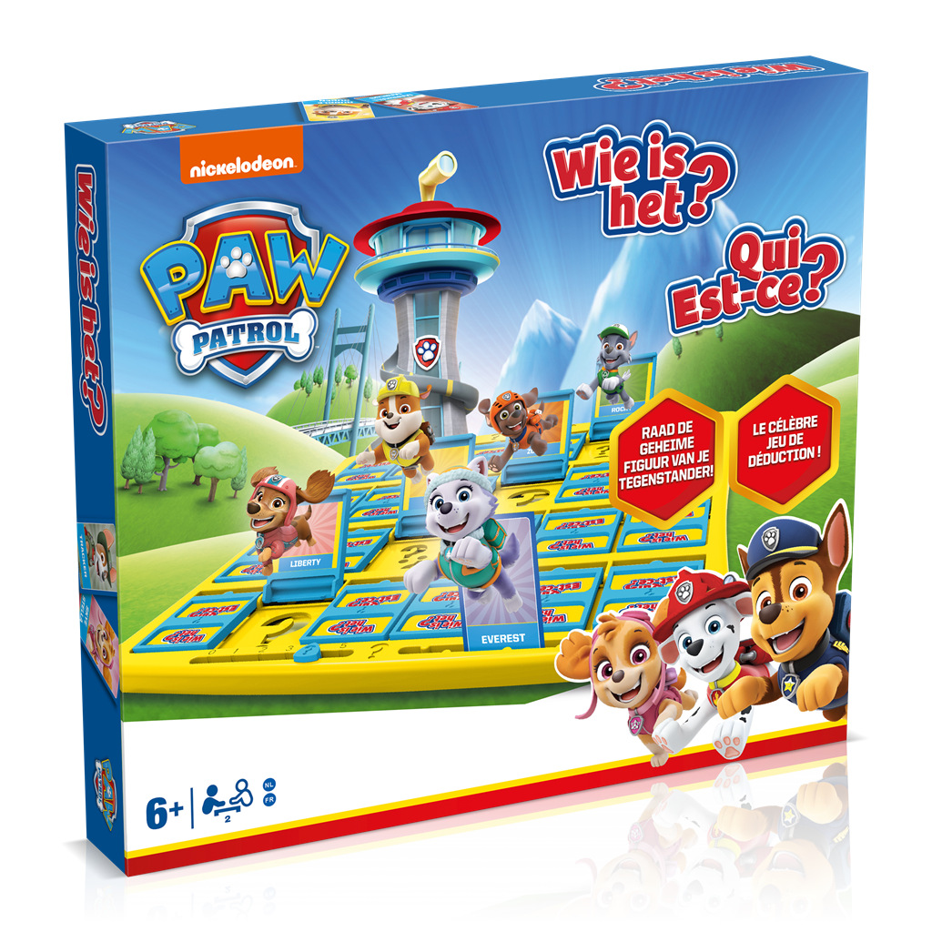 Wie is het? Paw Patrol bordspel