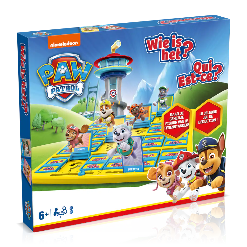 Wie is het? Paw Patrol bordspel