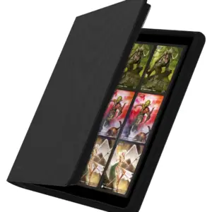 Zipfolio 480 24-Pocket Xenoskin - Black