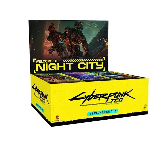 Cyberpunk TCG booster box
