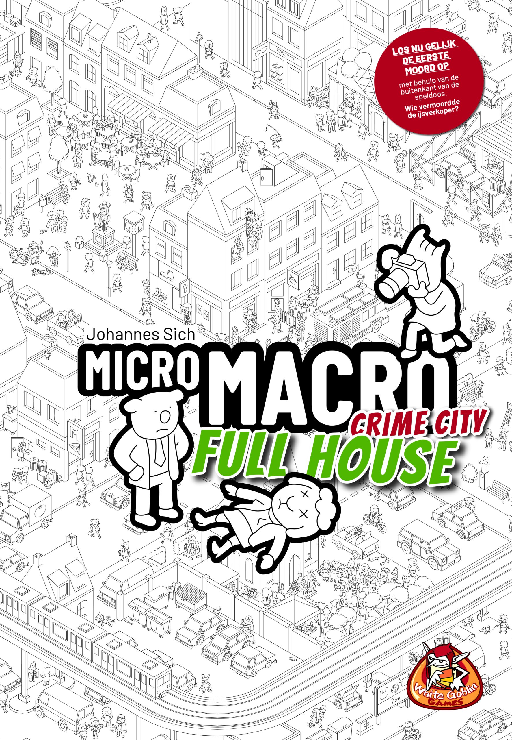 MicroMacro Full House bordspel