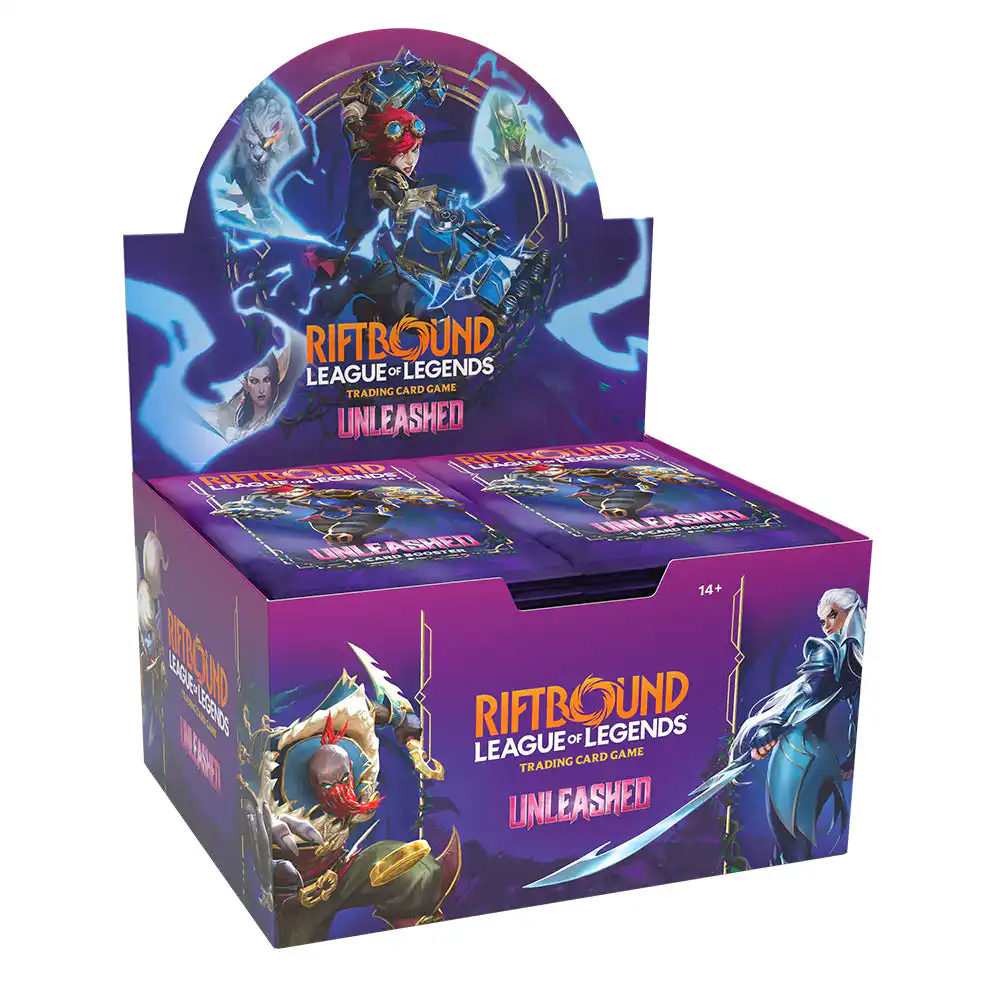Riftbound League of Legends TCG Unleashed Booster Box