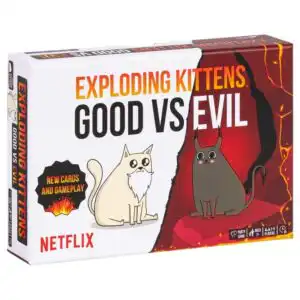 Exploding Kittens Good vs Evil kaartspel