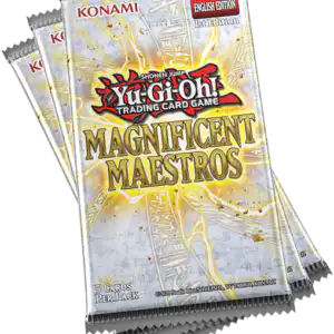 Yu-Gi-Oh! TCG Magnificent Maestros Box card stack