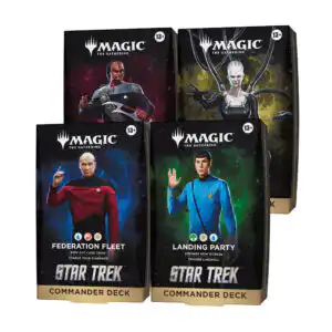 MTG Star Trek Commander Deck Display (4 Decks) - EN